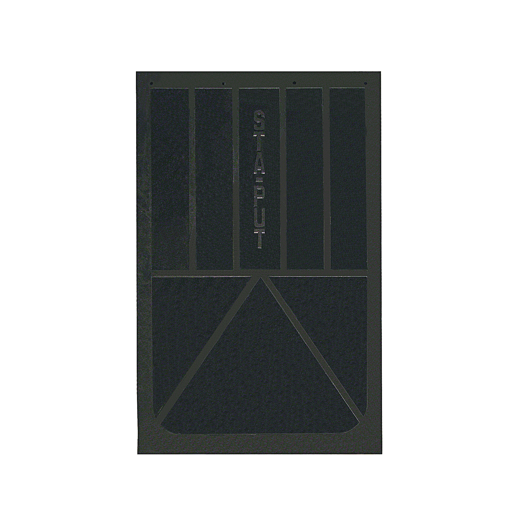 Boomerang Rubber, Heavy Duty Mudflaps Splash Guards 1/2in. All Rubber 24in.x30in., Material Rubber, Model# SRI2430F1PL